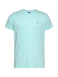 Tommy Jeans T-Shirt Grün/Türkis
