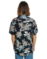Quiksilver Kurzarmhemd Lemnas Blau