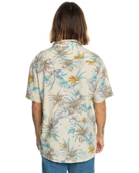 Quiksilver Kurzarmhemd Lemnas Blau