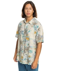 Quiksilver Kurzarmhemd Lemnas Blau