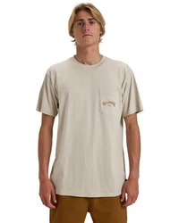 Billabong T-Shirt Stacked Arch Khaki/Beige