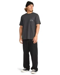 Billabong T-Shirt Stacked Arch Dunkelgrau/Hellgrau/Grau/Schwarz