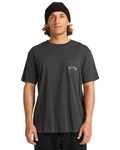 Billabong T-Shirt Stacked Arch Dunkelgrau/Hellgrau/Grau/Schwarz