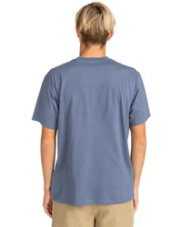 Billabong T-Shirt Stacked Arch Blau/Hellblau/Grau