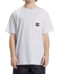 DC Shoes T-Shirt DC Star Pocket Creme/Grau/Weiß