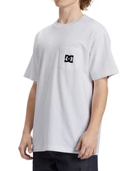 DC Shoes T-Shirt DC Star Pocket Creme/Grau/Weiß