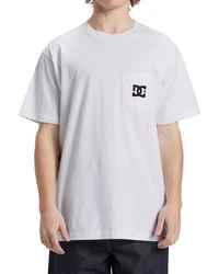 DC Shoes T-Shirt DC Star Pocket Creme/Grau/Weiß