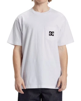 DC Shoes T-Shirt DC Star Pocket Creme/Grau/Weiß DC Shoes T-Shirt DC Star Pocket Creme/Grau/Weiß