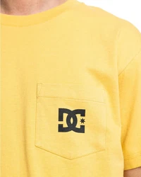 DC Shoes T-Shirt DC Star Pocket Gelb/Gold