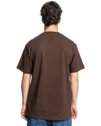 DC Shoes T-Shirt DC Star Pocket Dunkelbraun/Braun/Dunkelrot/Khaki