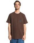 DC Shoes T-Shirt DC Star Pocket Dunkelbraun/Braun/Dunkelrot/Khaki