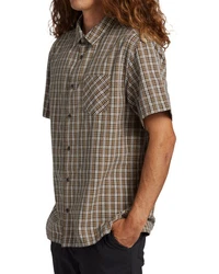 Billabong Kurzarmhemd Mogul Beige/Braun