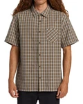 Billabong Kurzarmhemd Mogul Beige/Braun