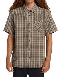 Billabong Kurzarmhemd Mogul Beige/Braun