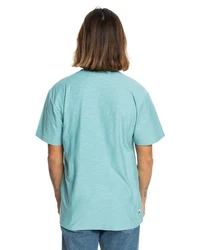 Quiksilver T-Shirt Slub Blau