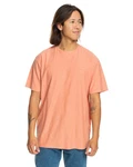 Quiksilver T-Shirt Slub Orange/Rosa/Rot/Braun