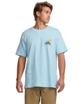 Billabong T-Shirt Sun Down Adventure Division Hellblau/Blau