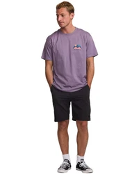 Billabong T-Shirt Sun Down Adventure Division Fliederfarben