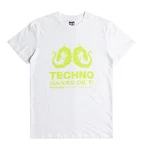 DC Shoes T-Shirt x Monegros Weiß/Neonfarben/Creme