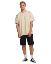 Billabong T-Shirt Twin Peaks Beige/Khaki