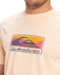 Quiksilver T-Shirt Ev Gradient Box Rosa/Orange