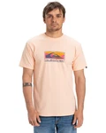Quiksilver T-Shirt Ev Gradient Box Rosa/Orange