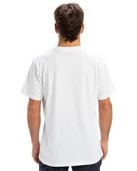 Quiksilver T-Shirt Ev Gradient Box Weiß/Grau/Hellgrau/Silber