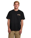 Billabong T-Shirt Throwback Schwarz/Dunkelblau/Grau