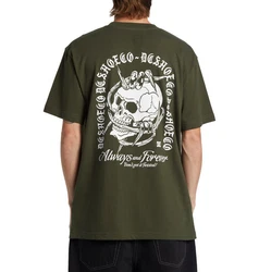 DC Shoes T-Shirt Twisted Dunkelgrün/Khaki