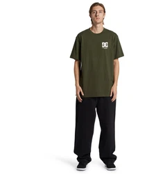DC Shoes T-Shirt Twisted Dunkelgrün/Khaki
