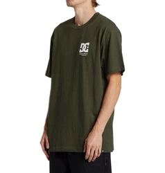 DC Shoes T-Shirt Twisted Dunkelgrün/Khaki