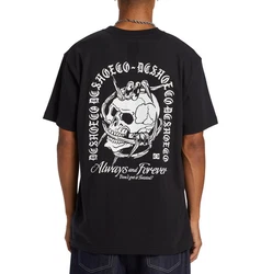 DC Shoes T-Shirt Twisted Grau/Schwarz/Braun