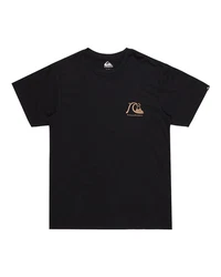 Quiksilver T-Shirt Evo Original Schwarz