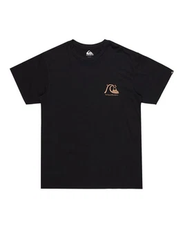 Quiksilver T-Shirt Evo Original Schwarz