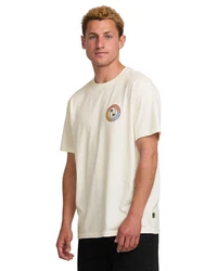 Billabong T-Shirt Tropical Pets Premium Khaki/Beige/Creme/Weiß/Orange