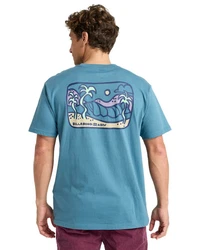 Billabong T-Shirt Shine Blau/Hellblau