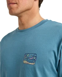 Billabong T-Shirt Shine Blau/Hellblau