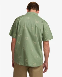 Billabong Funktionshemd Sundays Grün/Dunkelgrün/Blau/Khaki