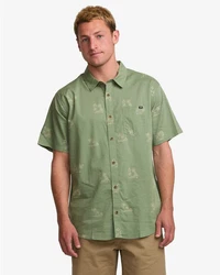 Billabong Funktionshemd Sundays Grün/Dunkelgrün/Blau/Khaki