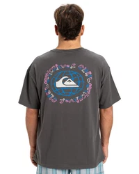 Quiksilver T-Shirt Gh Qs Global Heat Dunkelgrau/Hellgrau/Grau