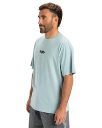 Quiksilver T-Shirt Gh Qs Global Heat Blau/Hellblau/Grün