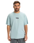 Quiksilver T-Shirt Gh Qs Global Heat Blau/Hellblau/Grün