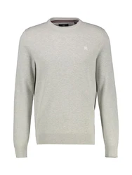 LERROS Strickpullover STRICK Grau/Khaki/Beige