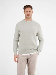 LERROS Strickpullover STRICK Grau/Khaki/Beige