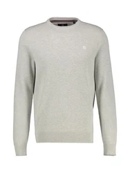 LERROS Strickpullover STRICK Grau/Khaki/Beige