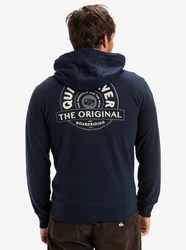 Quiksilver Hoodie Graphic Dunkelblau/Hellblau/Blau