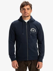 Quiksilver Hoodie Graphic Dunkelblau/Hellblau/Blau