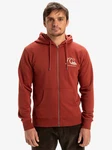 Quiksilver Hoodie Graphic Rot/Dunkelrot/Orange