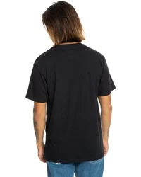 Quiksilver T-Shirt Riding Today Blau/Schwarz