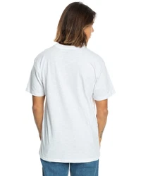 Quiksilver T-Shirt Riding Today Blau/Weiß